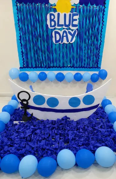 Blue Colour Day Celebrations