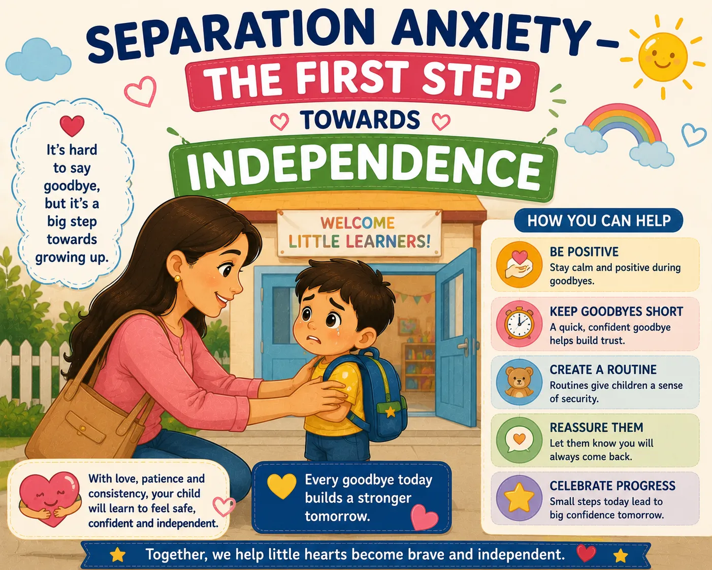 Separation Anxiety – The First Step Towards Independence