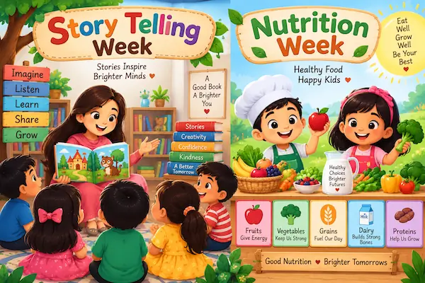 Story Telling Week and Nutrition Week