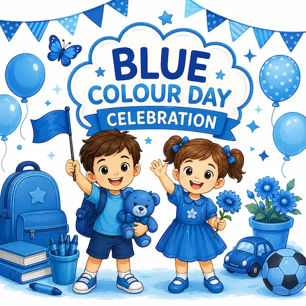 Blue Colour Day Celebration